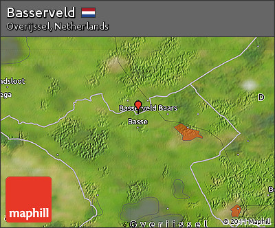 Satellite Map of Basserveld