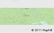 Political Panoramic Map of the area around 52° 53' 45" N, 73° 52' 30" W