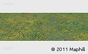 Satellite Panoramic Map of the area around 52° 53' 45" N, 73° 52' 30" W