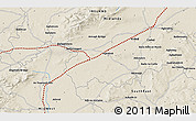 Shaded Relief 3D Map of Brookes Cross Roads