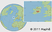 Savanna Style Location Map of Barna