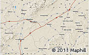 Shaded Relief Map of Borris in Ossory