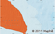 Political Map of the area around 52° 53' 45" N, 80° 40' 30" W