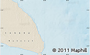 Shaded Relief Map of the area around 52° 53' 45" N, 80° 40' 30" W