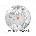 Outline Map of the Area around 52° 53' 45" N, 81° 40' 30" E, rectangular outline
