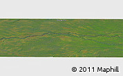 Satellite Panoramic Map of the area around 52° 53' 45" N, 83° 13' 29" W