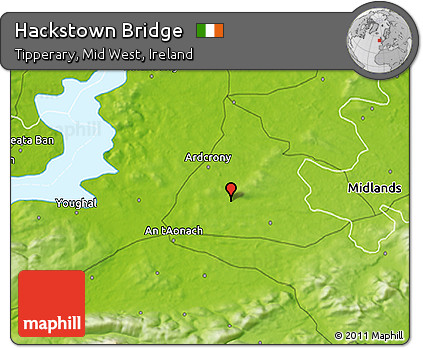 Physical 3D Map of Hackstown Bridge