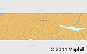 Political Panoramic Map of the area around 52° 53' 45" N, 94° 16' 30" W