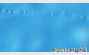 Shaded Relief 3D Map of the area around 52° 14' 43" S, 112° 7' 30" W