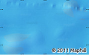 Physical Map of the area around 52° 14' 43" S, 112° 58' 29" W