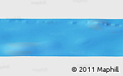 Shaded Relief Panoramic Map of the area around 52° 14' 43" S, 112° 58' 29" W