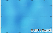 Physical Map of the area around 52° 14' 43" S, 113° 7' 30" E