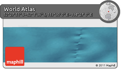 Satellite Panoramic Map of the Area around 52°&nbsp;14'&nbsp;43"&nbsp;S,&nbsp;113°&nbsp;58'&nbsp;29"&nbsp;E