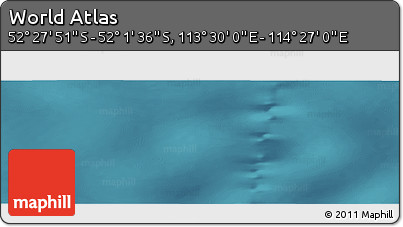 Satellite Panoramic Map of the Area around 52°&nbsp;14'&nbsp;43"&nbsp;S,&nbsp;113°&nbsp;58'&nbsp;29"&nbsp;E