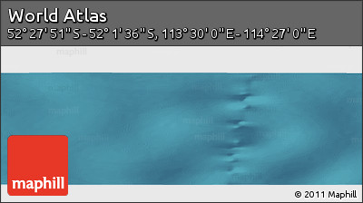 Satellite Panoramic Map of the Area around 52°&nbsp;14'&nbsp;43"&nbsp;S,&nbsp;113°&nbsp;58'&nbsp;29"&nbsp;E