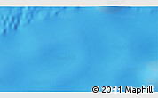 Physical 3D Map of the area around 52° 14' 43" S, 113° 49' 29" W
