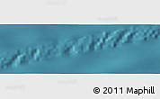 Satellite Panoramic Map of the area around 52° 14' 43" S, 114° 40' 30" W