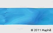 Political Panoramic Map of the area around 52° 14' 43" S, 117° 22' 30" E