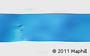 Shaded Relief Panoramic Map of the area around 52° 14' 43" S, 119° 55' 30" E