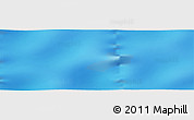 Physical Panoramic Map of the area around 52° 14' 43" S, 132° 40' 30" E