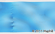 Physical 3D Map of the area around 52° 14' 43" S, 137° 46' 30" E