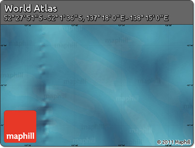 Satellite Map of the Area around 52° 14' 43" S, 137° 46' 30" E