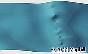 Satellite 3D Map of the area around 52° 14' 43" S, 138° 37' 30" E
