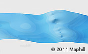 Political Panoramic Map of the area around 52° 14' 43" S, 138° 37' 30" E