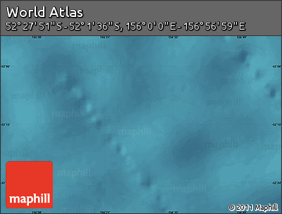 Satellite Map of the Area around 52° 14' 43" S, 156° 28' 29" E