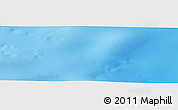 Shaded Relief Panoramic Map of the area around 52° 14' 43" S, 32° 13' 30" W