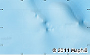 Physical Map of the area around 52° 14' 43" S, 76° 34' 29" E