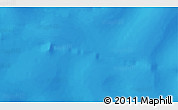 Physical 3D Map of the area around 52° 14' 43" S, 80° 40' 30" W