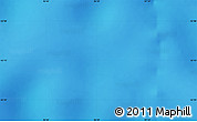 Physical Map of the area around 52° 14' 43" S, 96° 58' 29" E