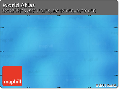 Physical Map of the Area around 52°&nbsp;14'&nbsp;43"&nbsp;S,&nbsp;98°&nbsp;40'&nbsp;30"&nbsp;E