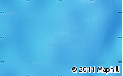 Physical Map of the area around 52° 38' 10" S, 101° 13' 29" E