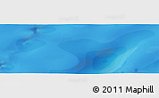 Political Panoramic Map of the area around 52° 38' 10" S, 103° 46' 30" E