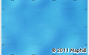 Physical Map of the area around 52° 38' 10" S, 112° 7' 30" W