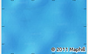 Shaded Relief Map of the area around 52° 38' 10" S, 112° 7' 30" W