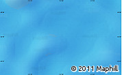 Physical Map of the area around 52° 38' 10" S, 112° 58' 29" W
