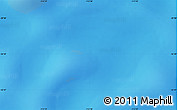 Shaded Relief Map of the area around 52° 38' 10" S, 112° 58' 29" W
