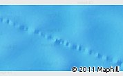 Physical 3D Map of the area around 52° 38' 10" S, 114° 40' 30" W