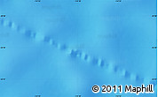 Physical Map of the area around 52° 38' 10" S, 114° 40' 30" W