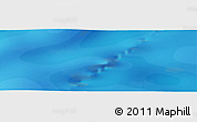 Political Panoramic Map of the area around 52° 38' 10" S, 123° 19' 29" E