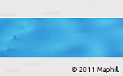 Physical Panoramic Map of the area around 52° 38' 10" S, 130° 58' 29" E
