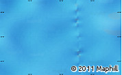 Physical Map of the area around 52° 38' 10" S, 132° 40' 30" E