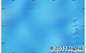 Physical Map of the area around 52° 38' 10" S, 133° 31' 30" E