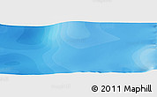Political Panoramic Map of the area around 52° 38' 10" S, 139° 28' 29" E