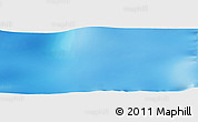 Shaded Relief Panoramic Map of the area around 52° 38' 10" S, 139° 28' 29" E