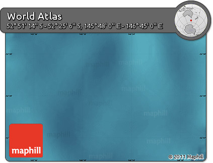 Satellite Map of the Area around 52° 38' 10" S, 146° 16' 30" E