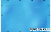 Physical Map of the area around 52° 38' 10" S, 151° 22' 30" E
